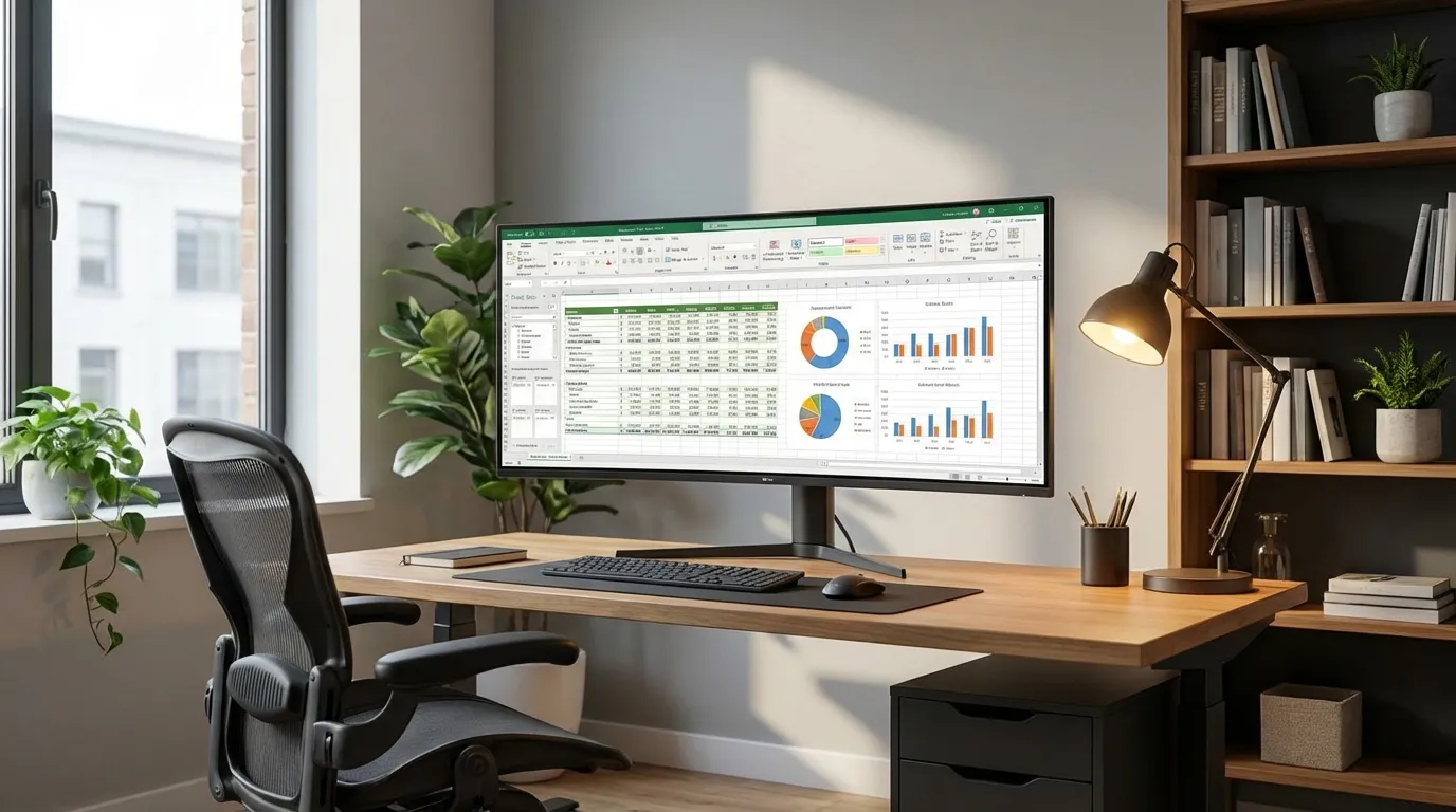 Excel 2024 Oberfläche im Büroalltag