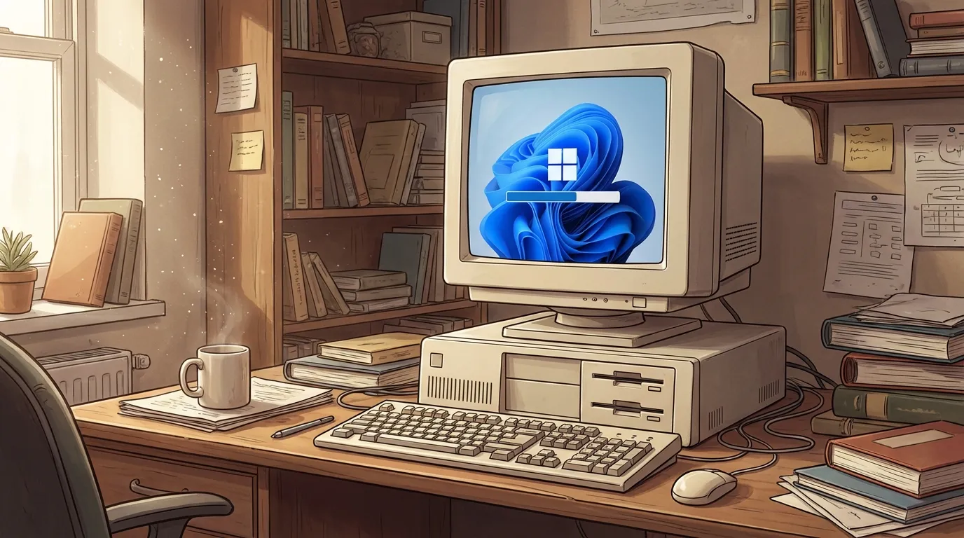 Windows-Installation auf älterem PC