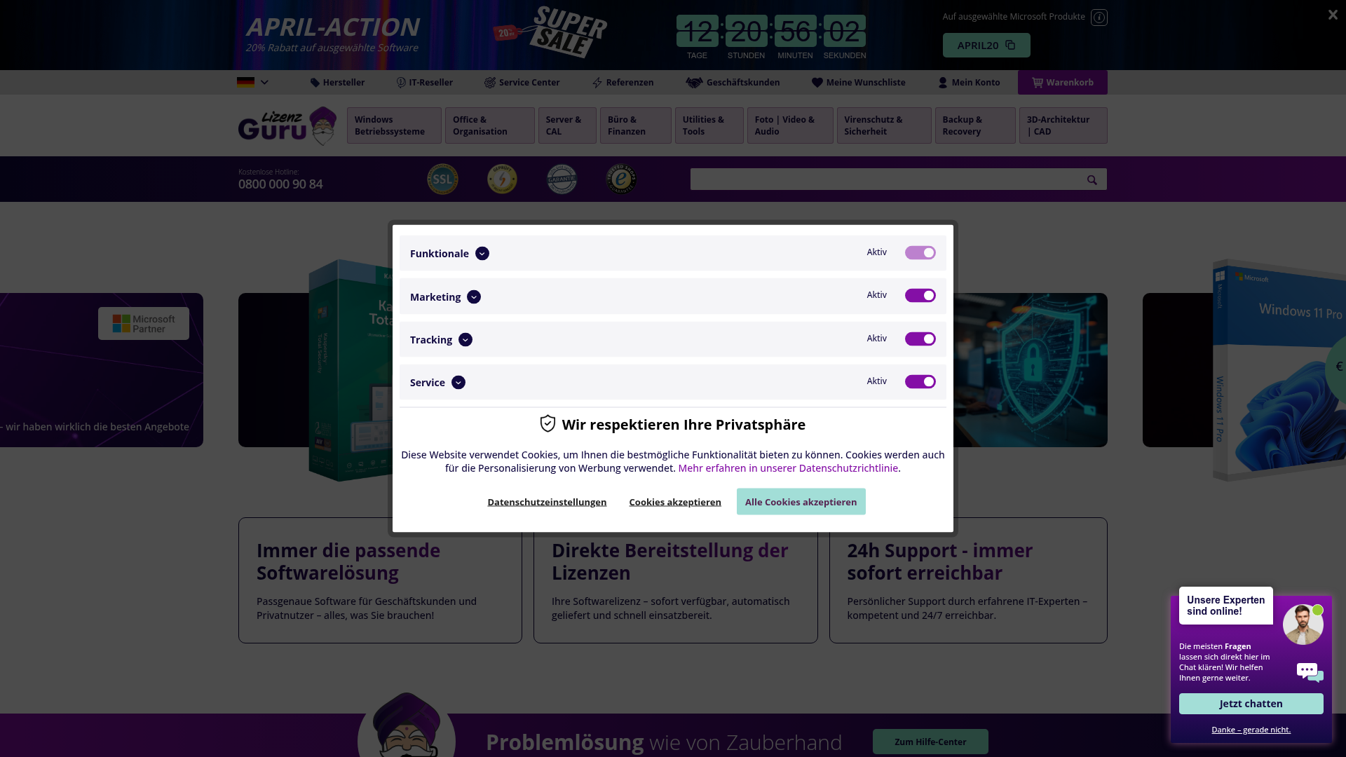 Einzigartiges Wertversprechen Homepage