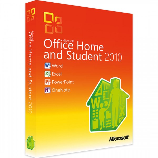 Microsoft Office 2010 Home & Student 32/64 Bit Vollversion