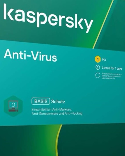 Kaspersky Anti-Virus 2024 • 5 PC 2 Jahre