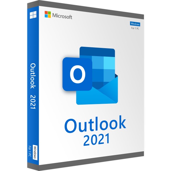 Microsoft Outlook 2021 32/64 Bit Vollversion Windows - Retail