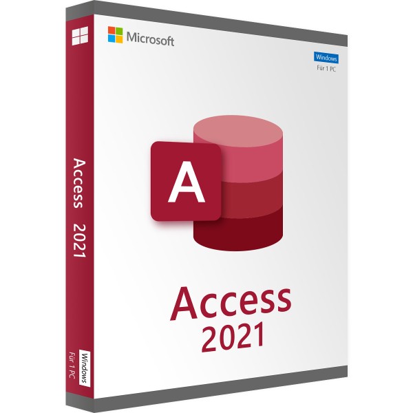 Microsoft Access 2021 32/64 Bit Vollversion Windows - Retail