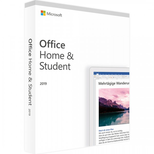Microsoft Office 2019 Home & Student 32/64 Bit Vollversion