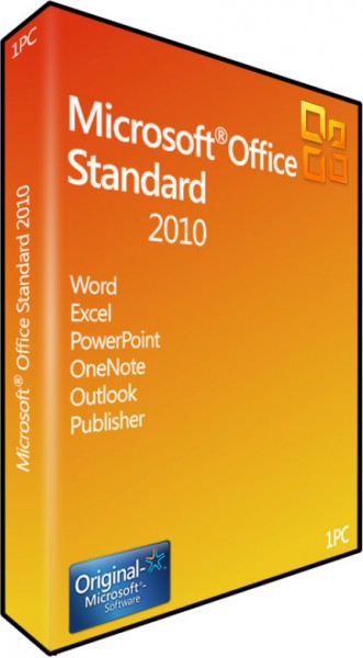 Microsoft Office 2010 Standard 32/64 Bit Vollversion