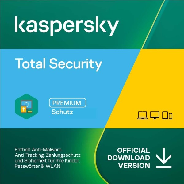 Kaspersky Total Security 2024 1 PC